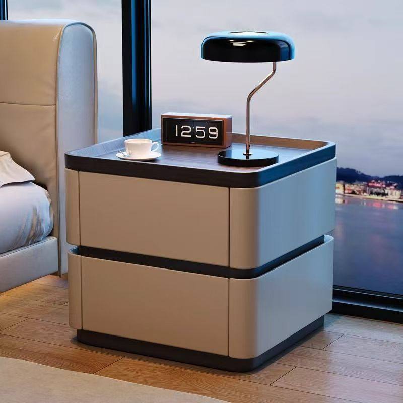 Interior Design Luxury House - Mesita de noche nórdica inteligente para