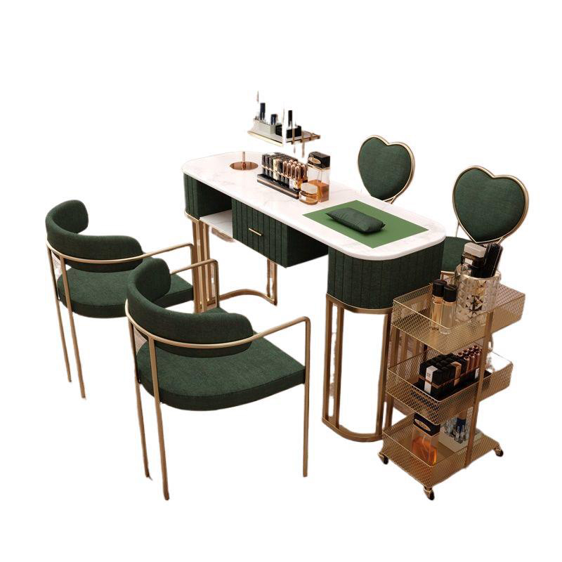 Interior Design Nail Salon - Muebles de manicura de mesa de