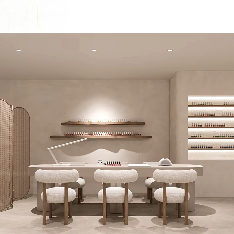 Interior Design Nail Salon - Muebles de salón de manicura de