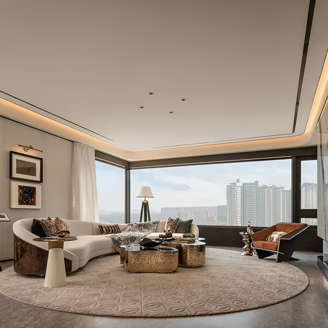 Interior Design Layout - Sanhai Light Diseño de interiores Plan
