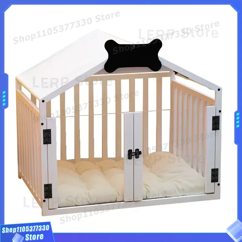 Interior Design Luxury House - Caseta para Mascotas de Madera Maciza,
