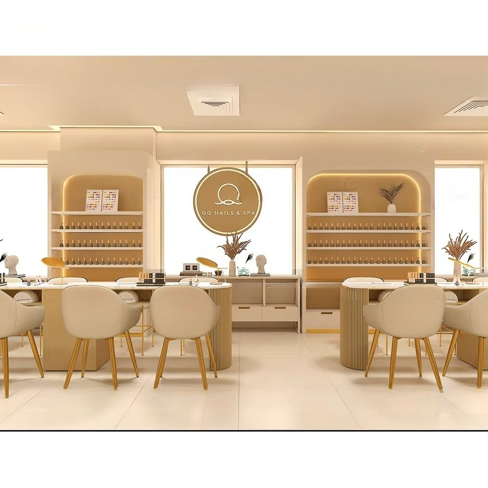 Interior Design Nail Salon - Soluciones de diseño y muebles para