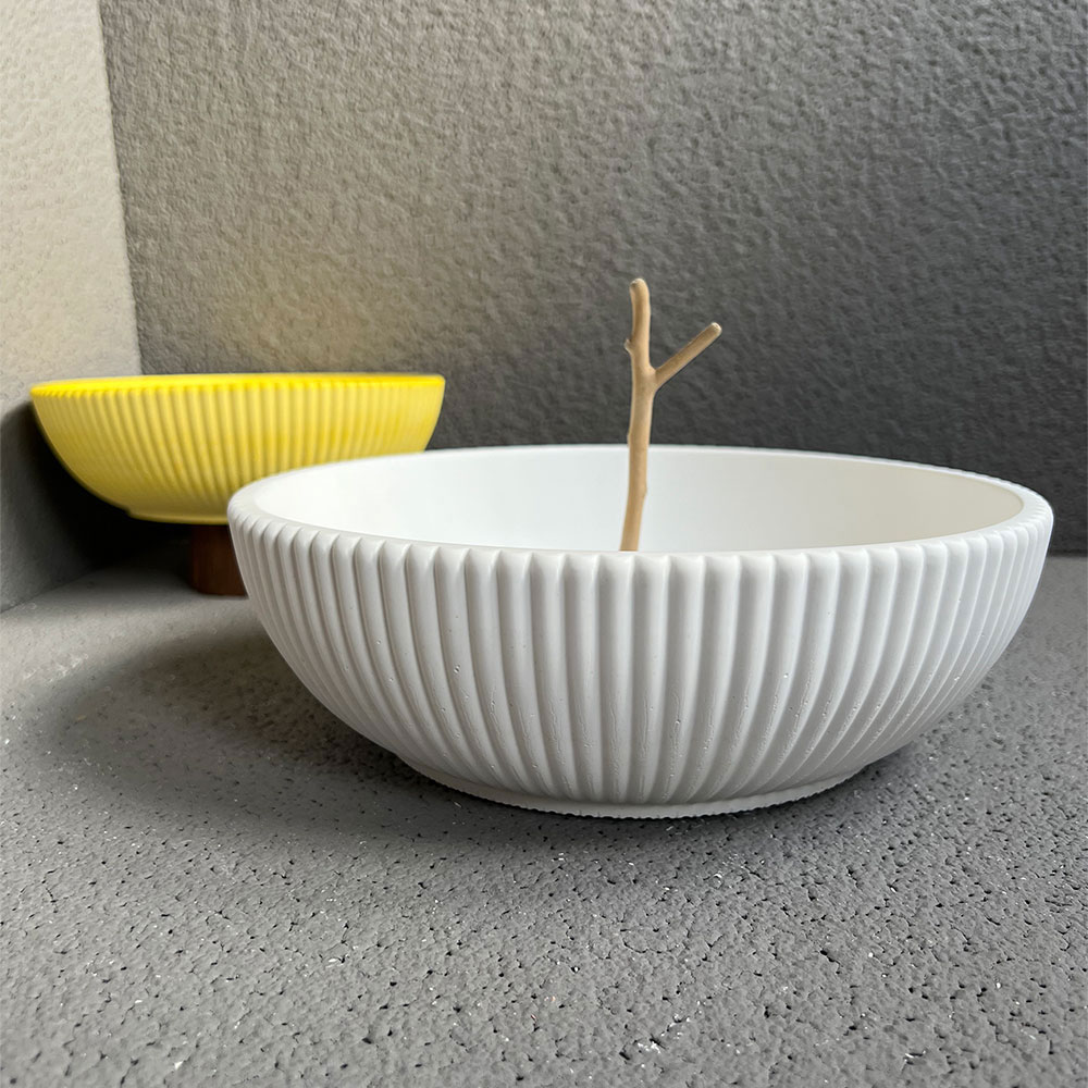 Terrazzo Pot Cement - Molde de hormigón para recipiente de