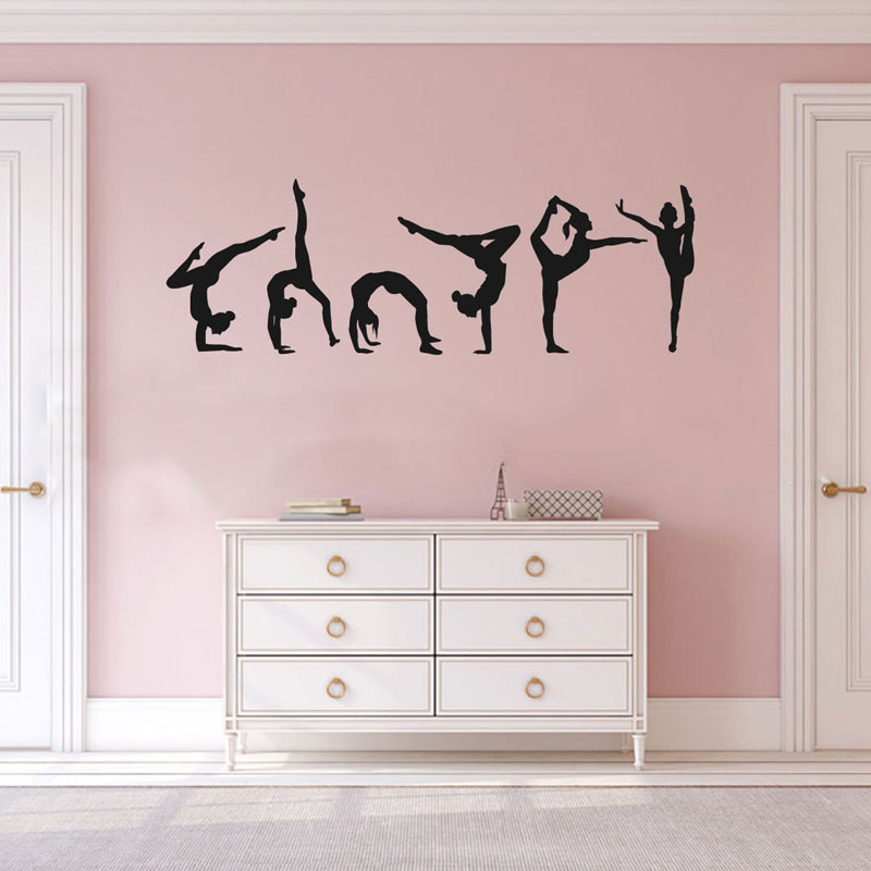Interior Design Layout - Juego de 6 pegatinas de pared
