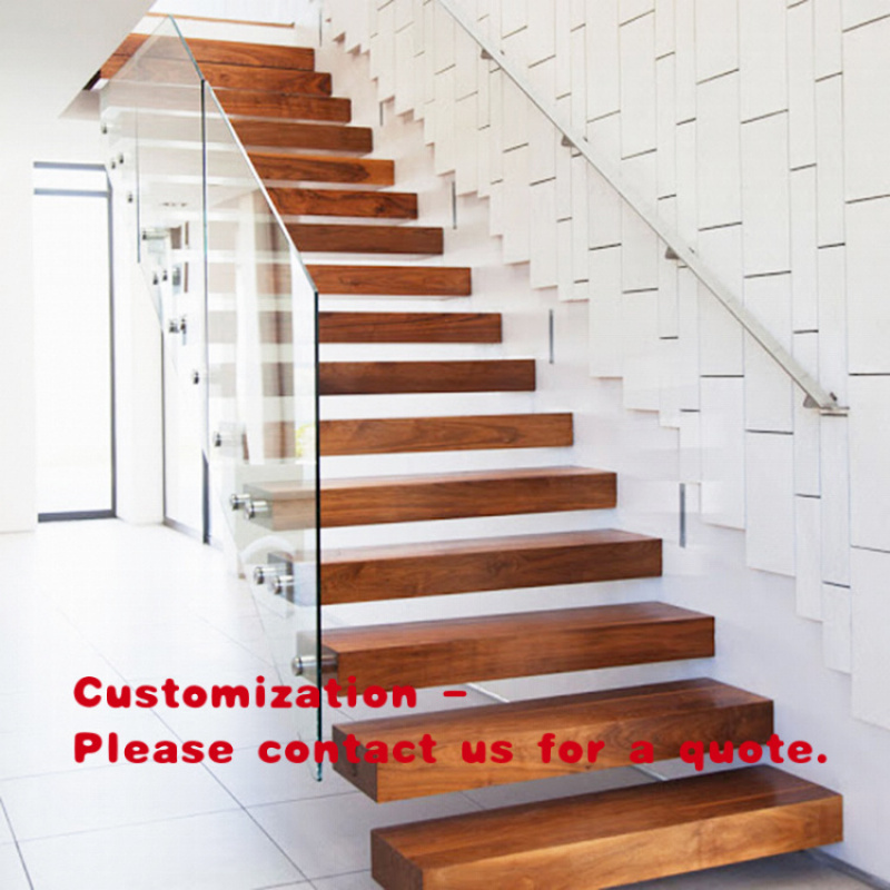 Escalera flotante de madera re - Interior Design Modern reseña y precio