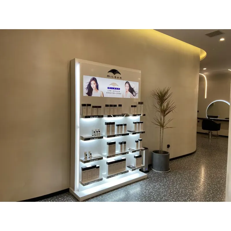 Exhibidores de Maquillaje para - Interior Design Nail Salon reseña y precio