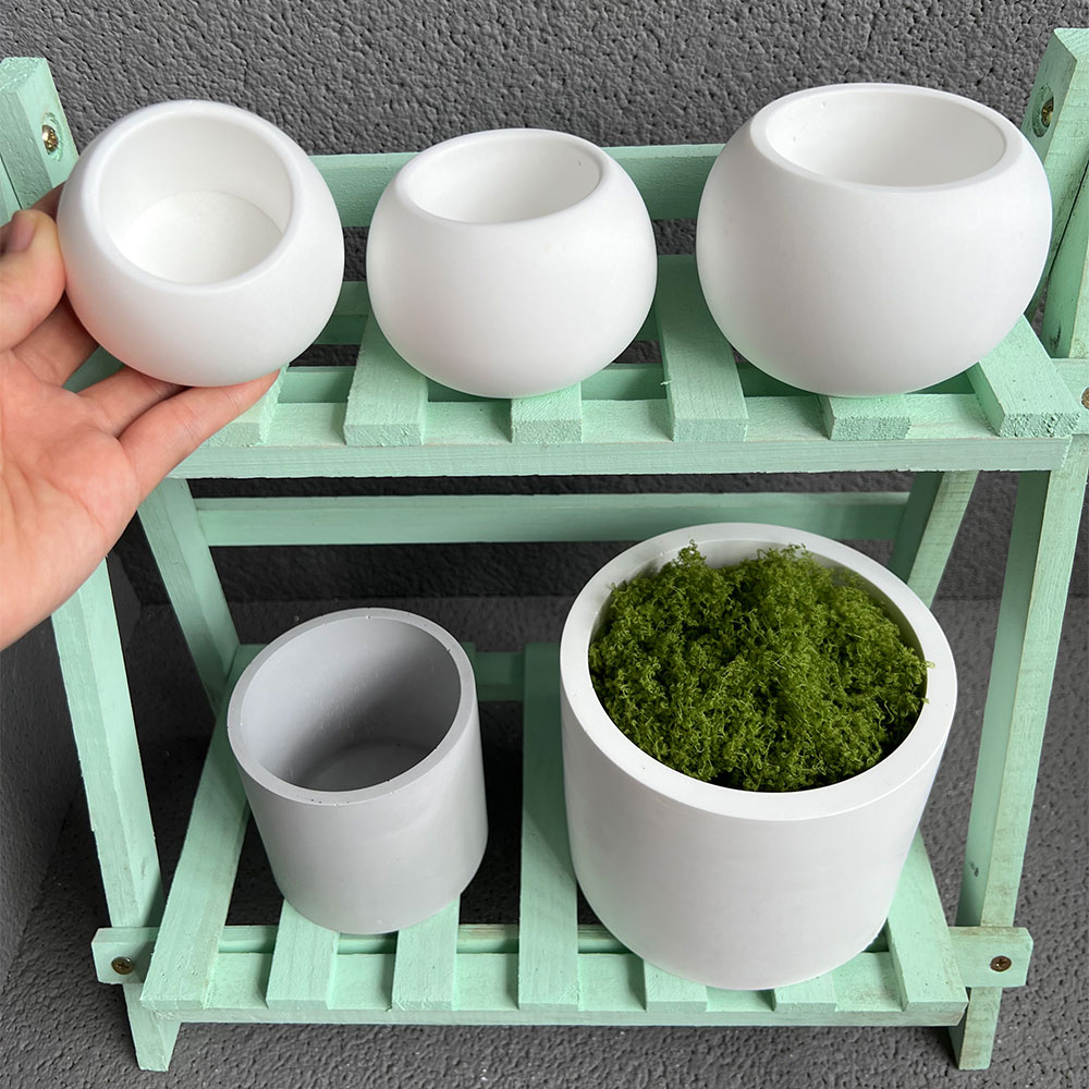 Maceta de cemento para plantas - Terrazzo Pot Cement reseña y precio