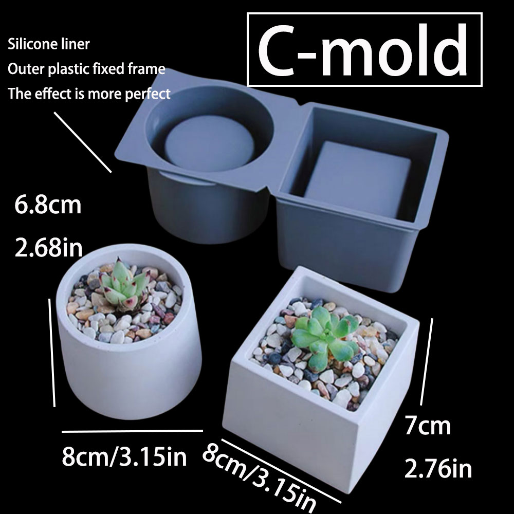 Maceta de cemento para plantas - Terrazzo Pot Cement reseña y precio