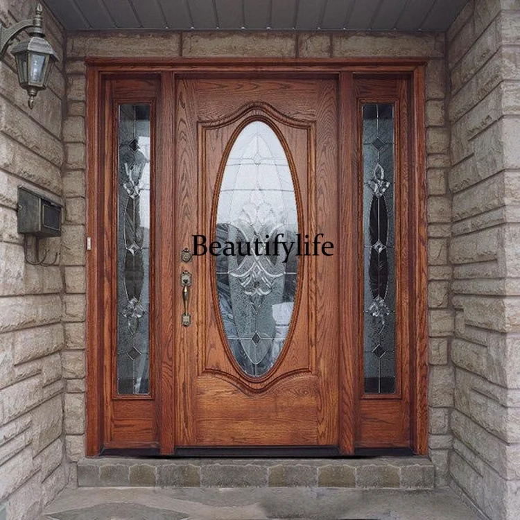 Y136 Puerta Exterior de Madera - Interior Design Luxury House reseña y precio