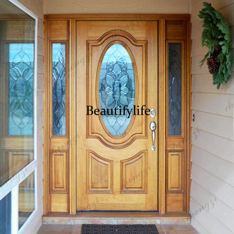 Y136 Puerta Exterior de Madera - Interior Design Luxury House reseña y precio