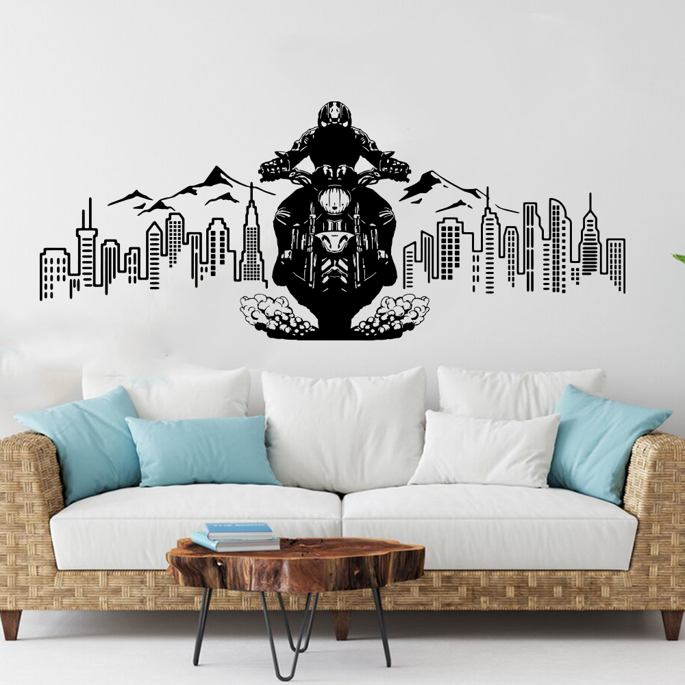 Pegatina de pared de aventura  - Interior Design Magazine reseña y precio