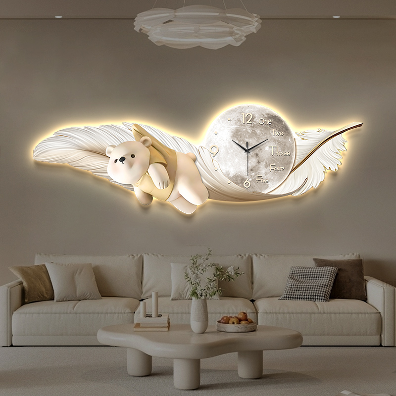 Reloj de pared grande de lujo, - Interior Design Luxury House reseña y precio