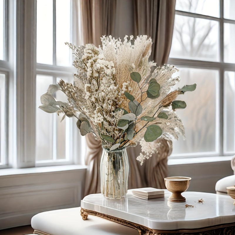 45 Piezas de Flores Secas Mixt - Dried Pampas Bundle reseña y precio