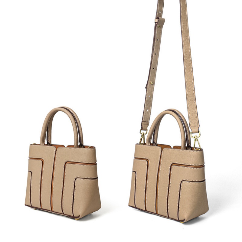 Bolso cruzado de cuero genuino - Interior Design Minimalist reseña y precio
