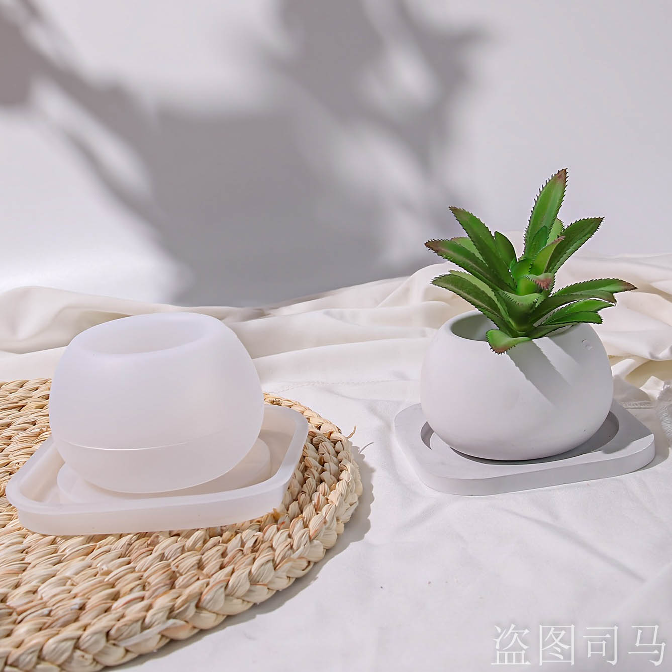 Molde para maceta de hormigón  - Terrazzo Pot Cement reseña y precio