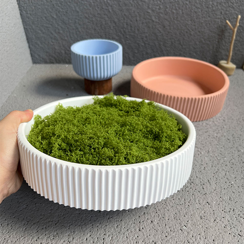 Molde de yeso terrazzo DIY par - Terrazzo Pot Cement reseña y precio