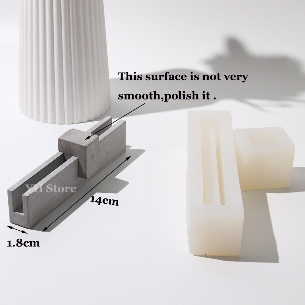 Molde de silicona para oficina - Terrazzo Pot Cement reseña y precio