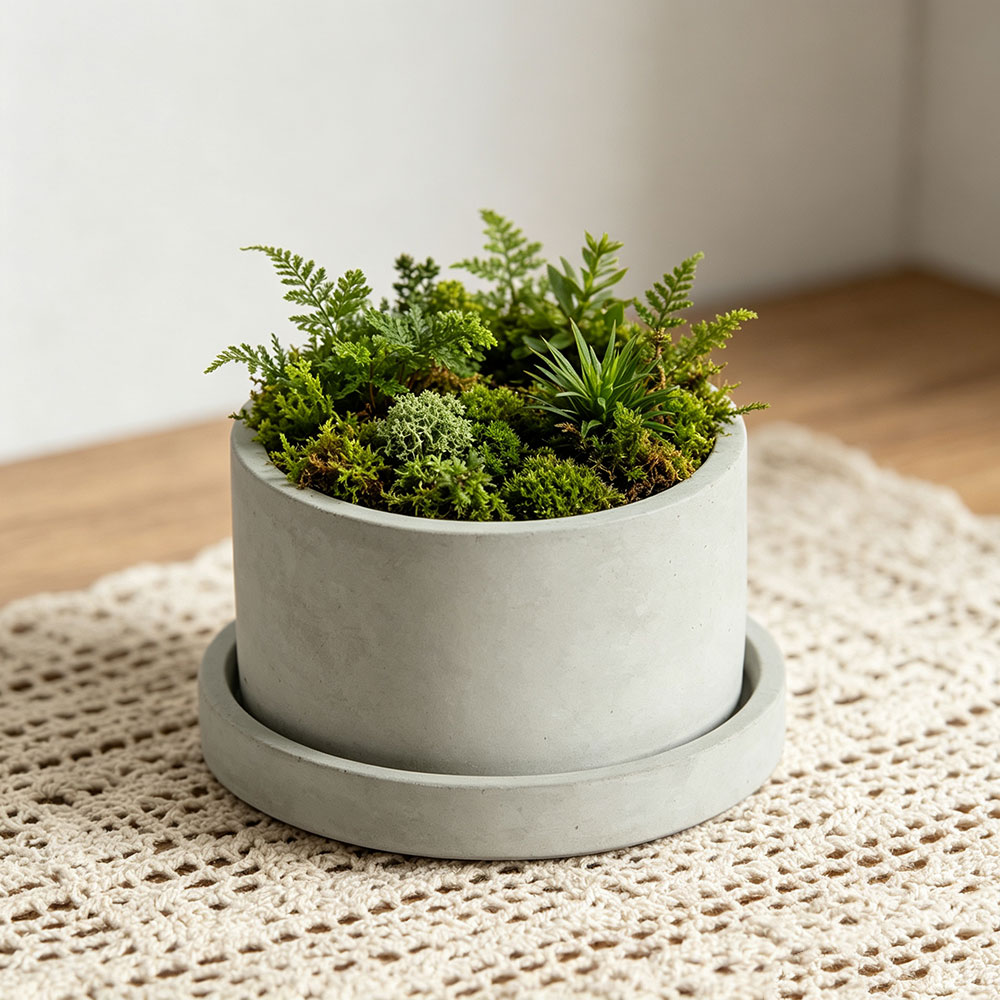 Molde Grande de Silicona para  - Terrazzo Pot Cement reseña y precio