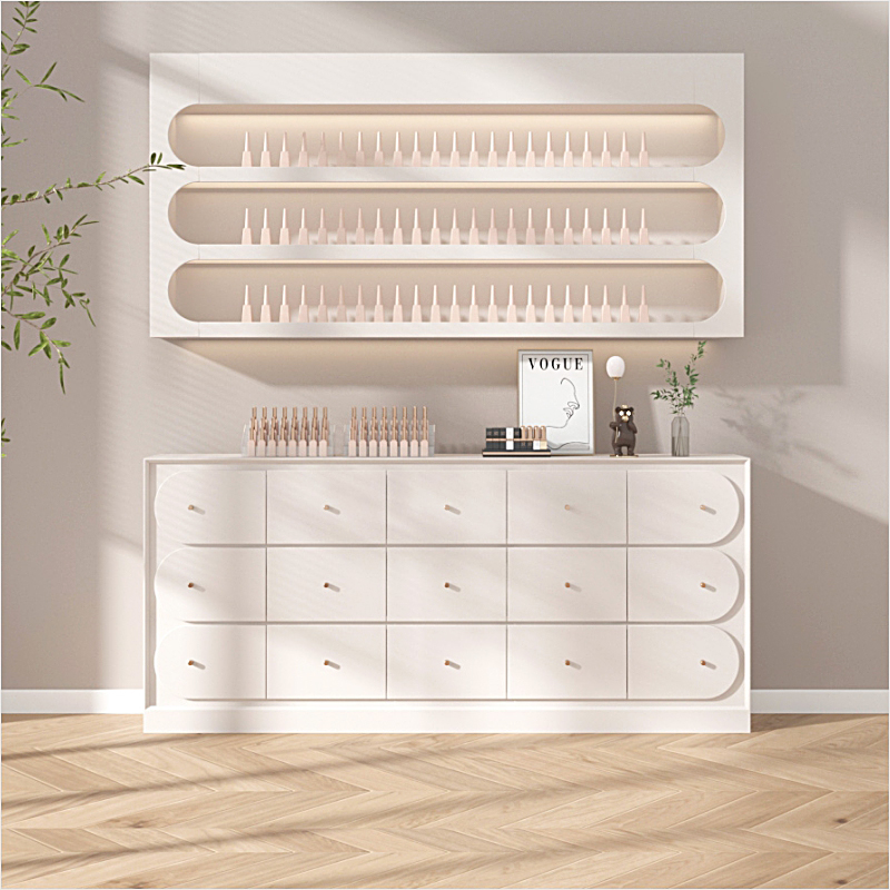 Exhibidor de Diseño Interior M - Interior Design Nail Salon reseña y precio