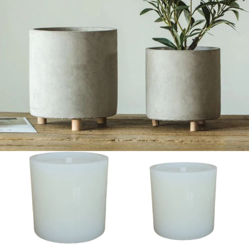 Moldes de silicona para maceta - Terrazzo Pot Cement reseña y precio