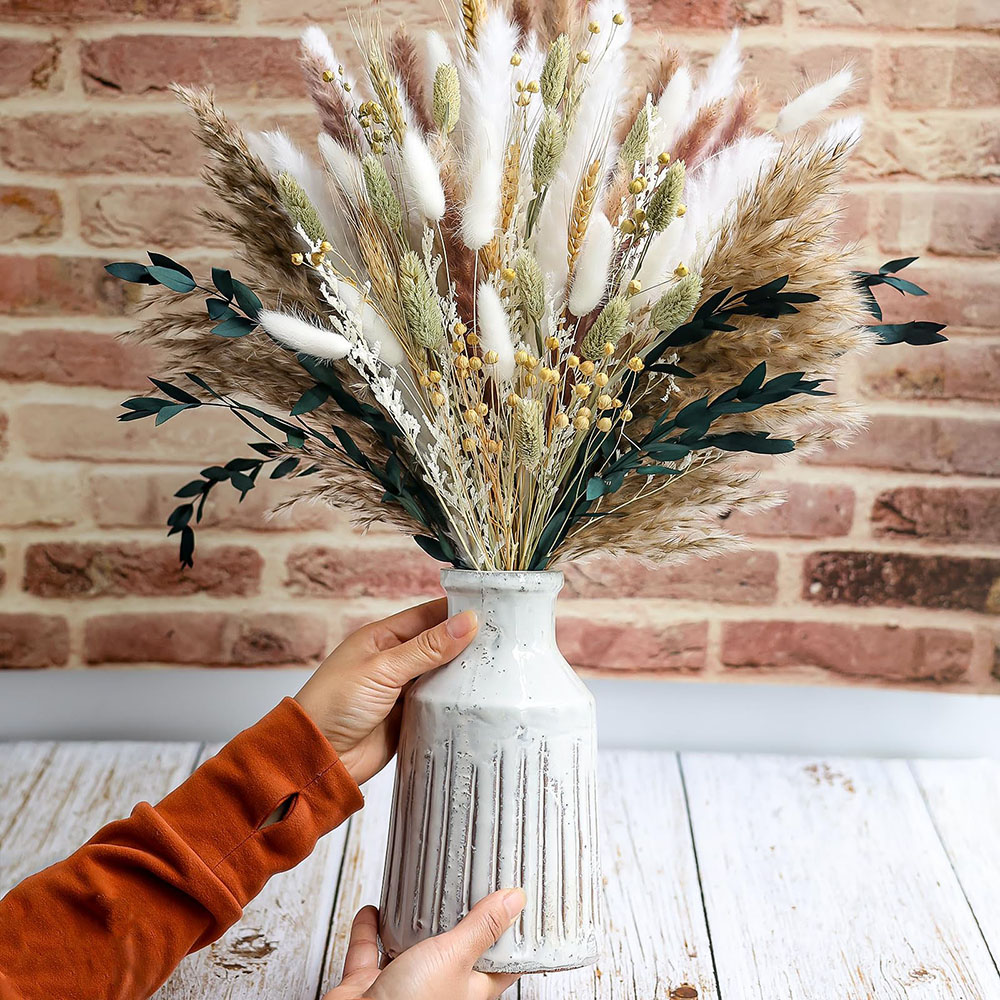 100 Uds. Ramo de hierba Pampas - Dried Pampas Bundle reseña y precio