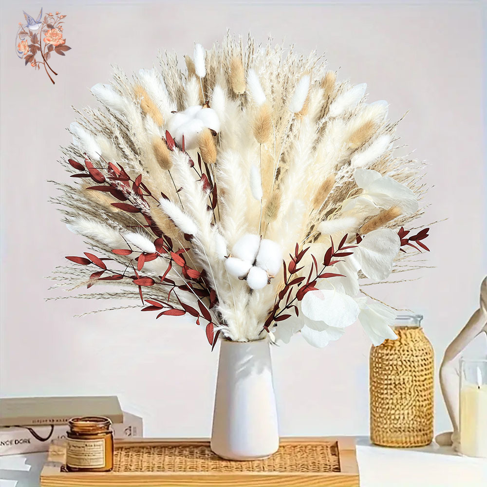 70 Uds. Ramo de flores de Pamp - Dried Pampas Bundle reseña y precio
