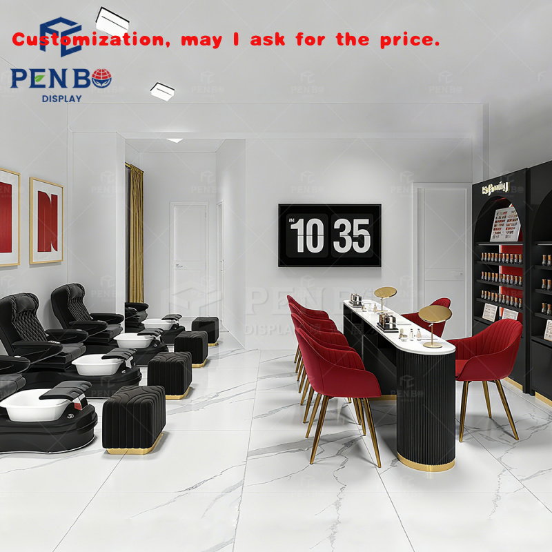 personalizado. Suministro de f - Interior Design Nail Salon reseña y precio