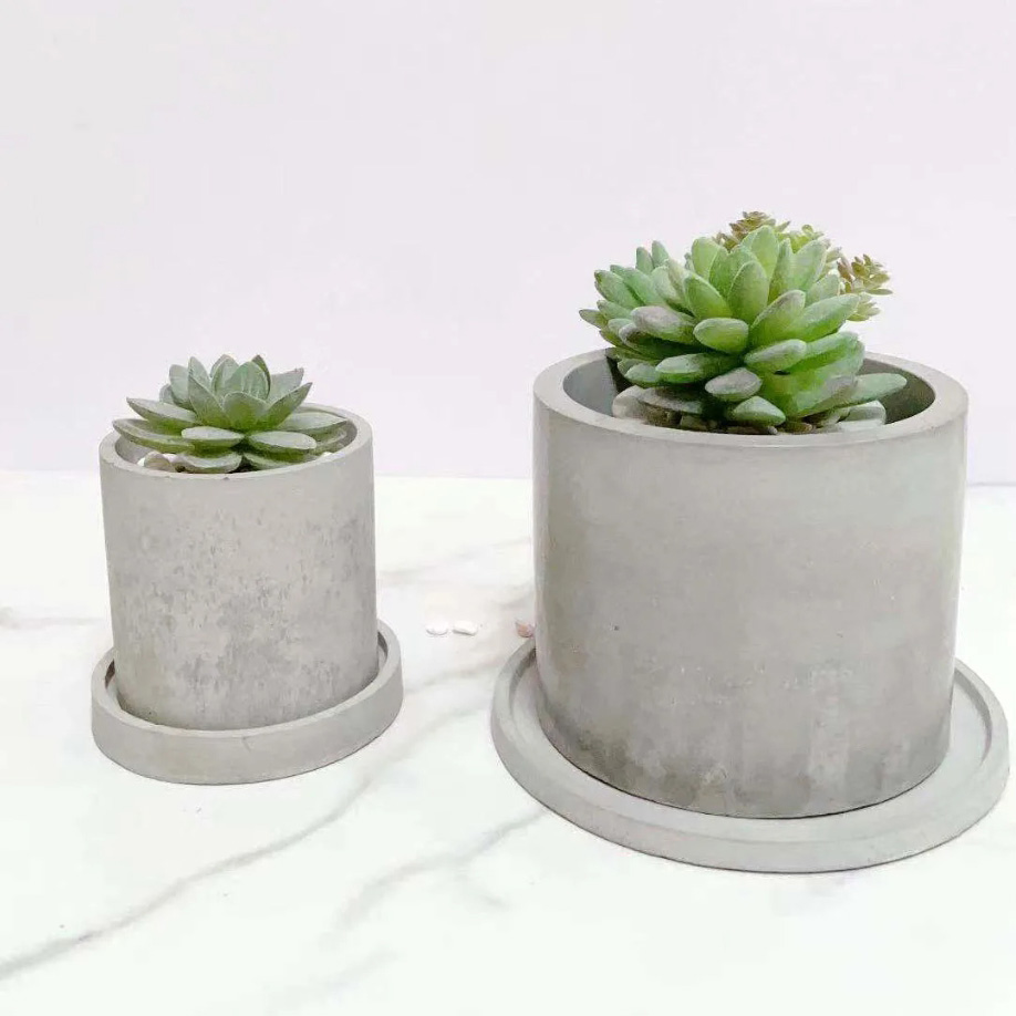Moldes de silicona para maceta - Terrazzo Pot Cement reseña y precio