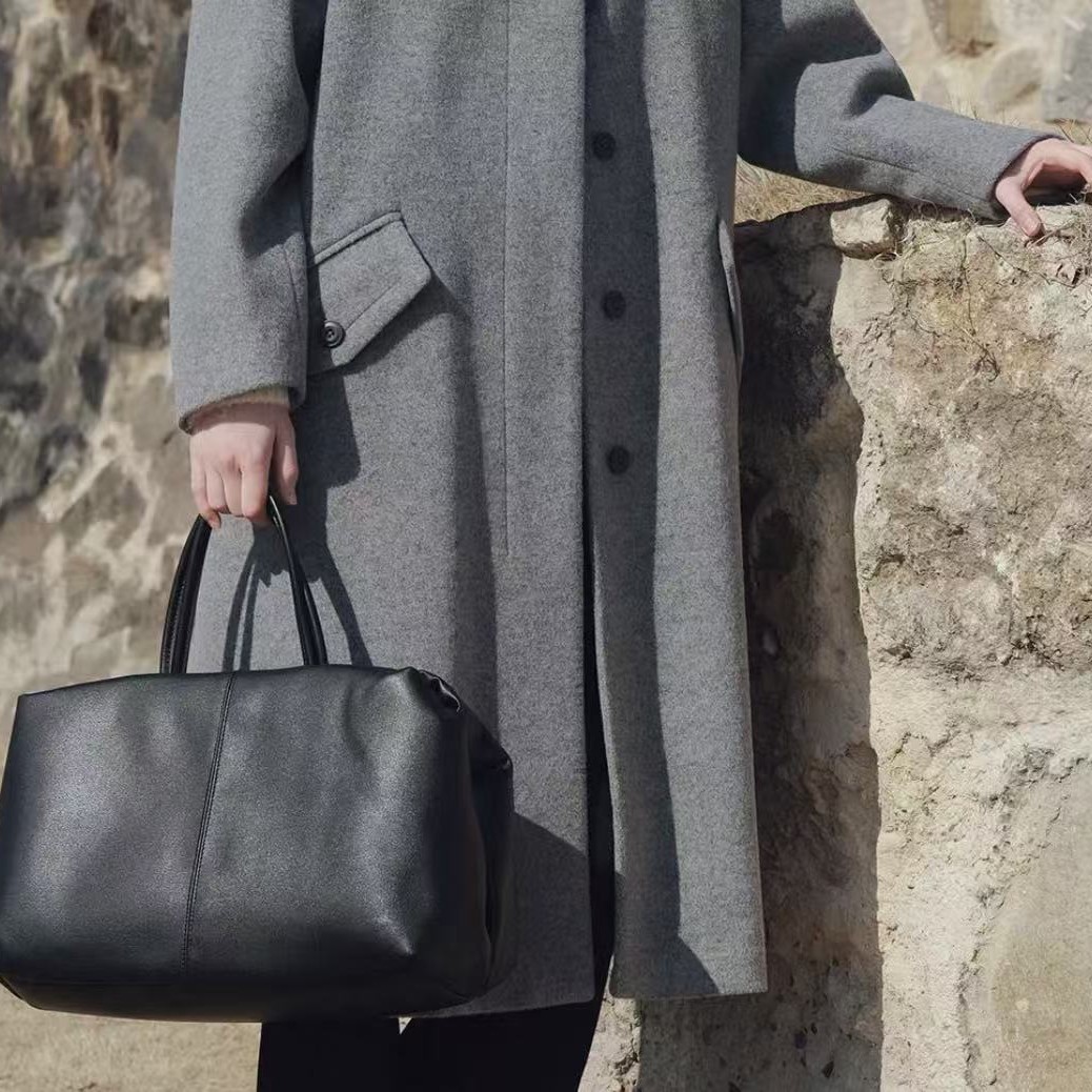 Bolso Tote de Cuero Genuino de - Interior Design Style reseña y precio