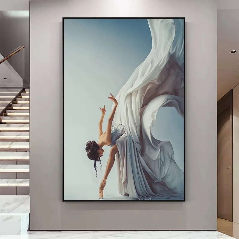 Pintura en lienzo de chica bai - Interior Design Modern reseña y precio