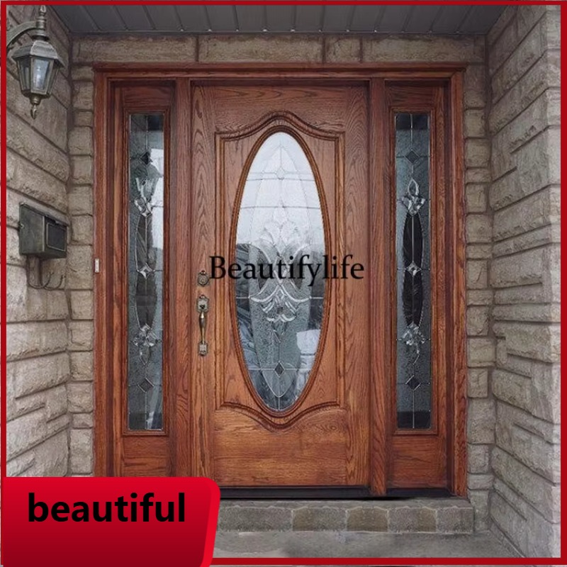 Puerta Exterior de Madera con  - Interior Design Luxury House reseña y precio