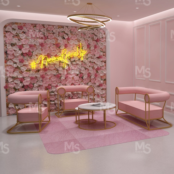 MS-DISPLAY Muebles de Espejo D - Interior Design Nail Salon reseña y precio